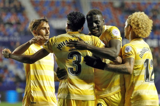 Girona celebració gol Efe