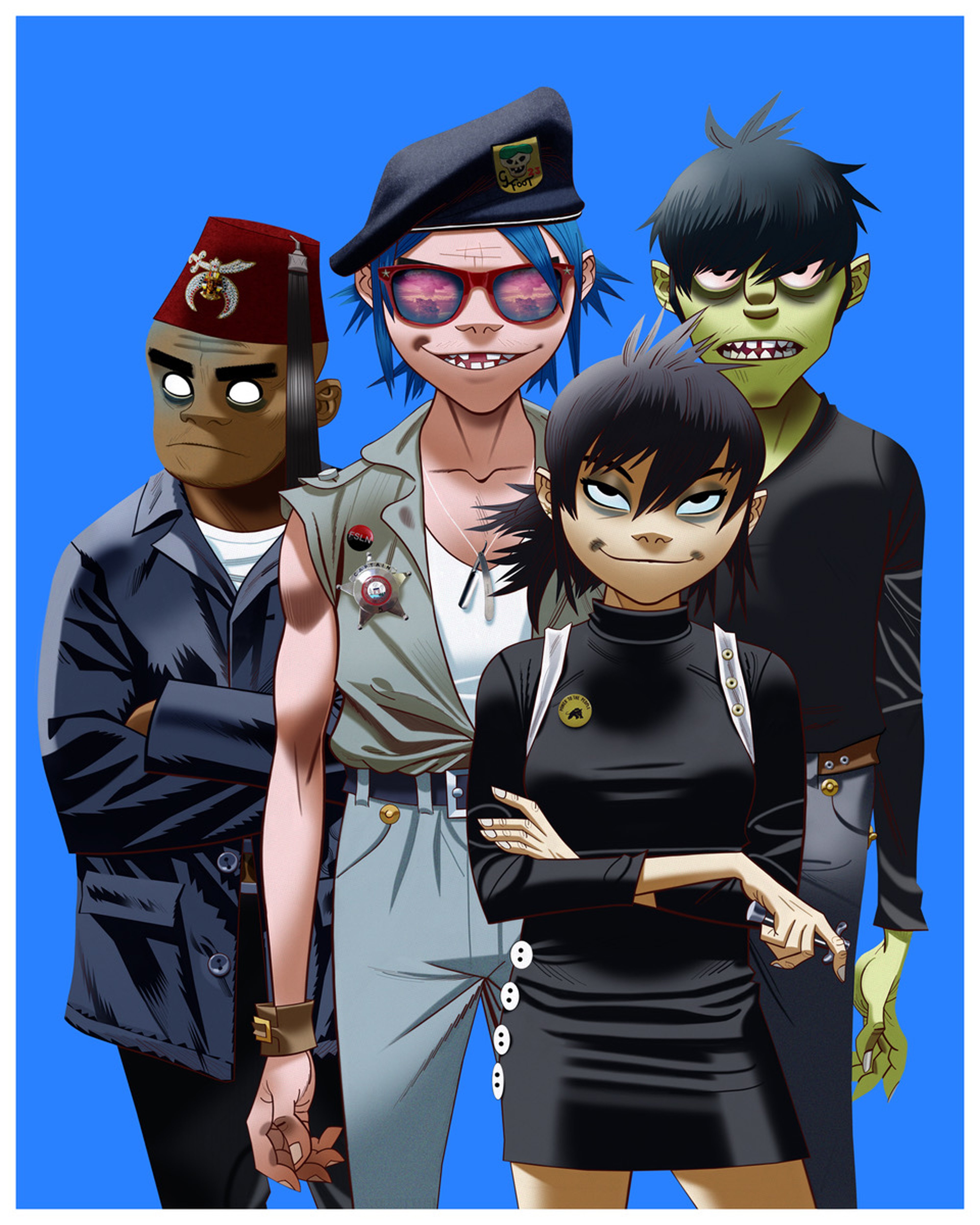 Gorillaz, estrella del Sonar 2018, on també hi seran Diplo i LCD Soundsystem