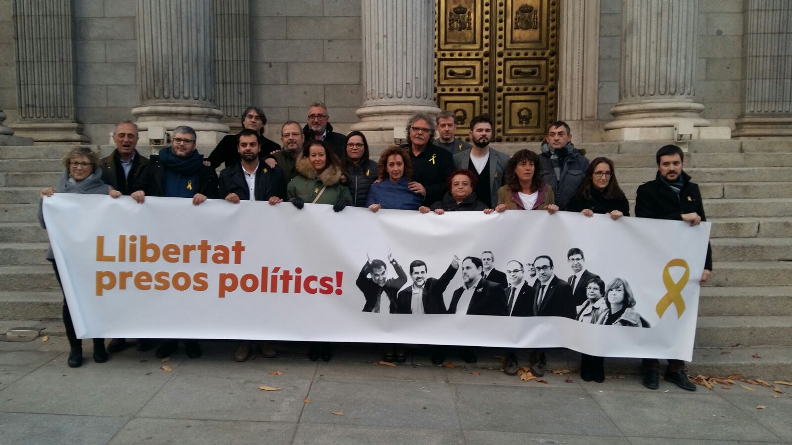 Rufián: "PP, PSOE i Cs ens empresonen per intentar guanyar el 21-D"