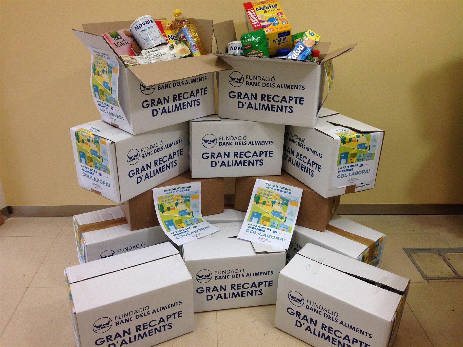 Arranca El Gran Recapte con 27.000 voluntarios y 2.700 puntos de recogida