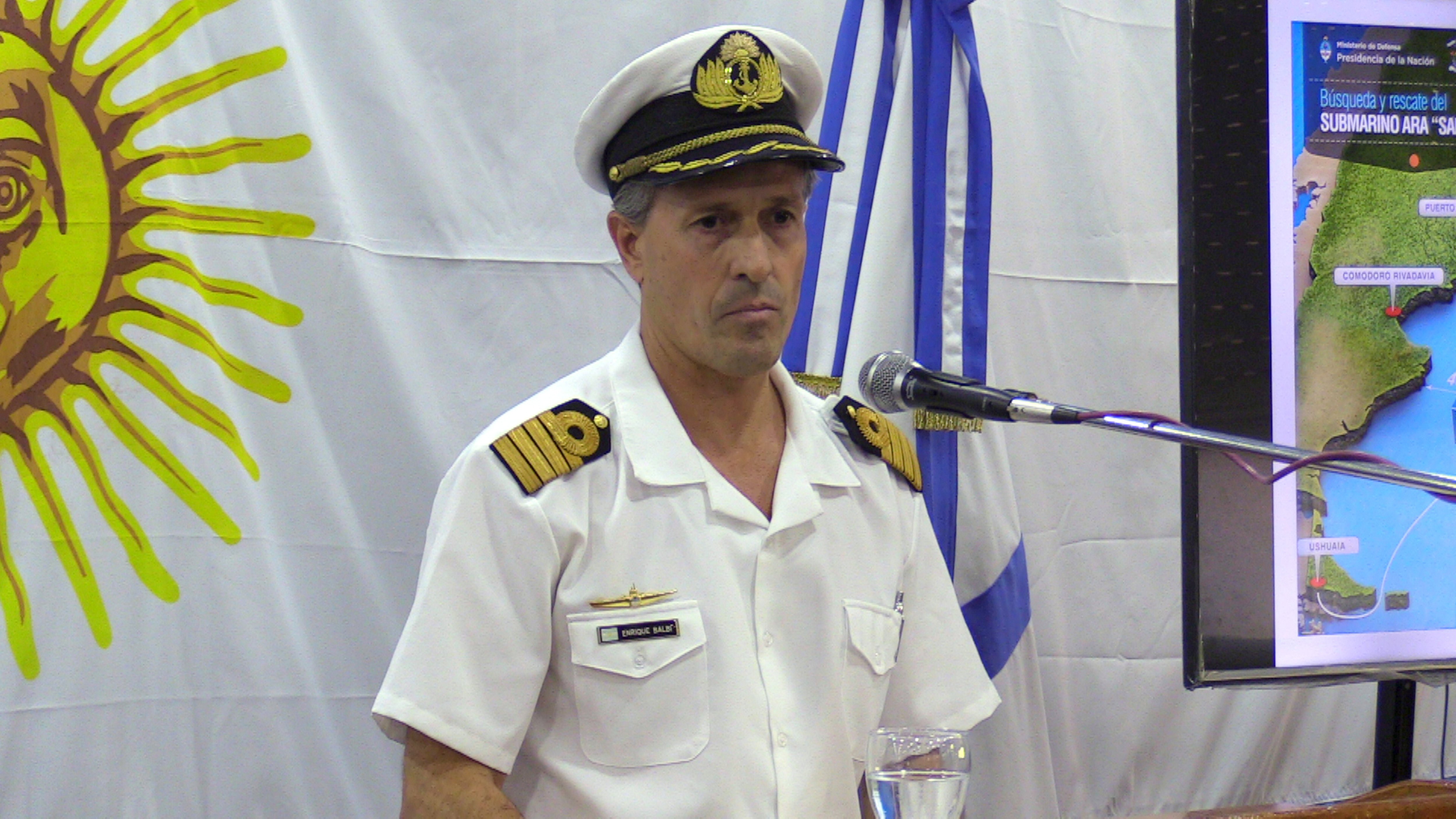 La Armada argentina suspende la búsqueda de los tripulantes del submarino desaparecido