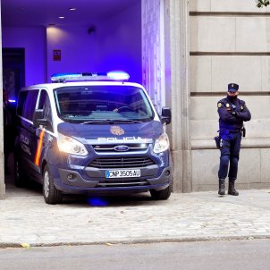 Policia Nacional furgo - Efe Policia Nacional furgo - Efe