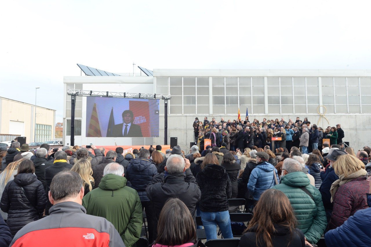 Puigdemont considera el 21-D "la segona volta de l'1-O"