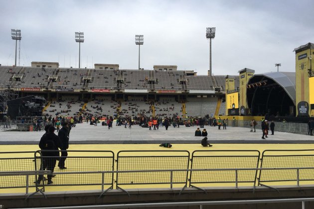 concert llibertat presos arribada gent - Nicolás Tomás