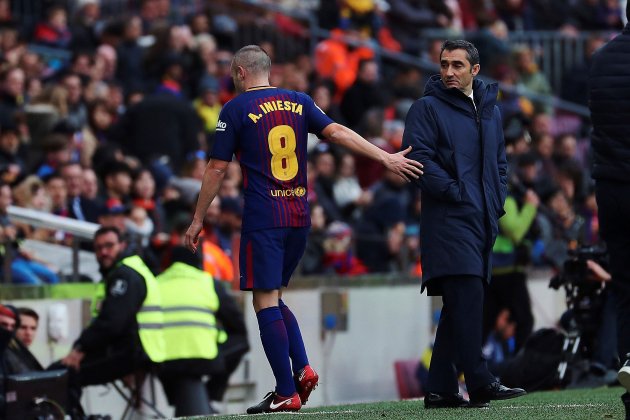 Iniesta Barça Celta Camp Nou EFE