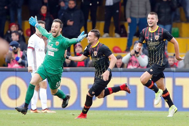 benevento portero gol empate efe