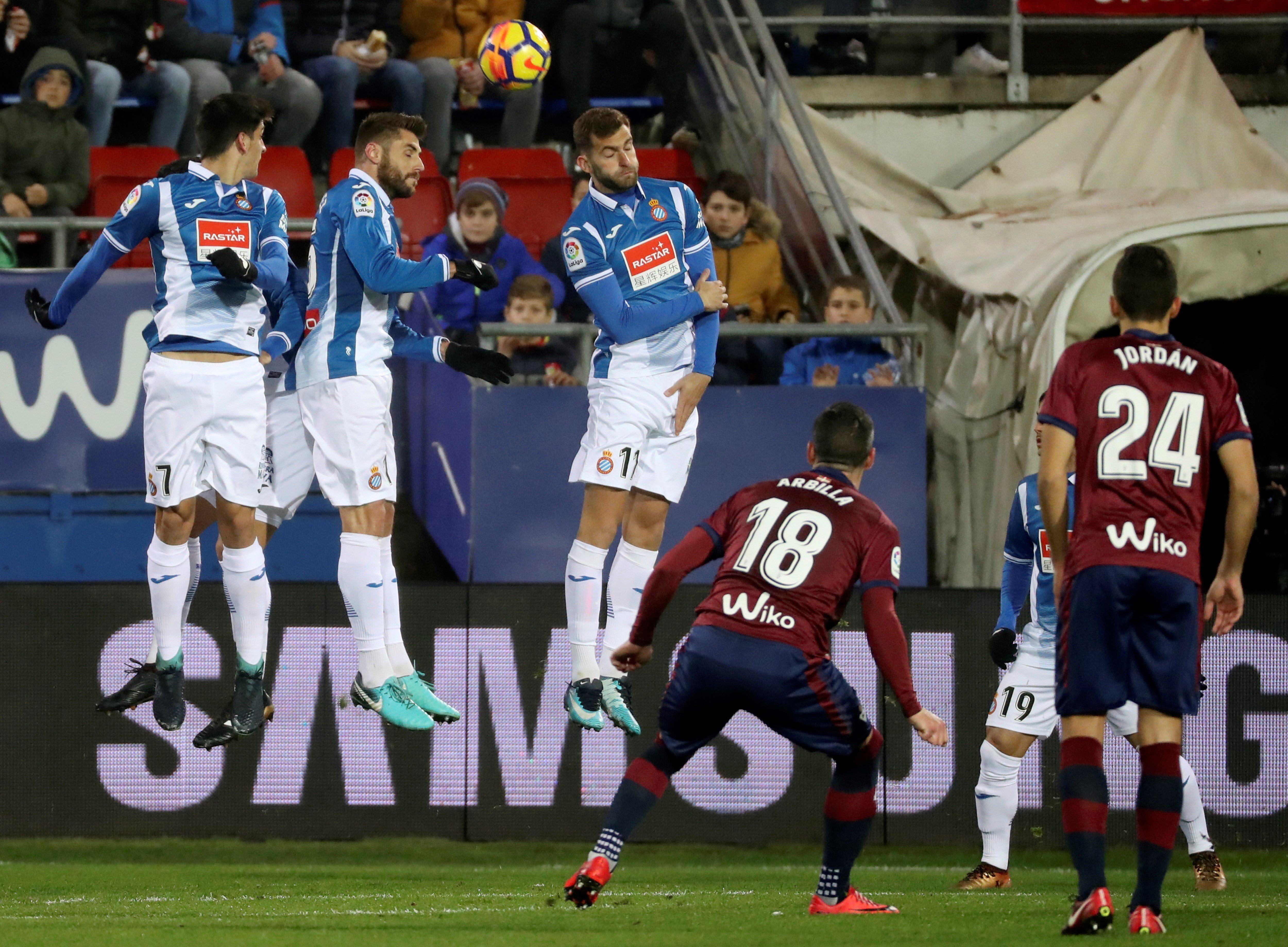 El Eibar destroza al Espanyol