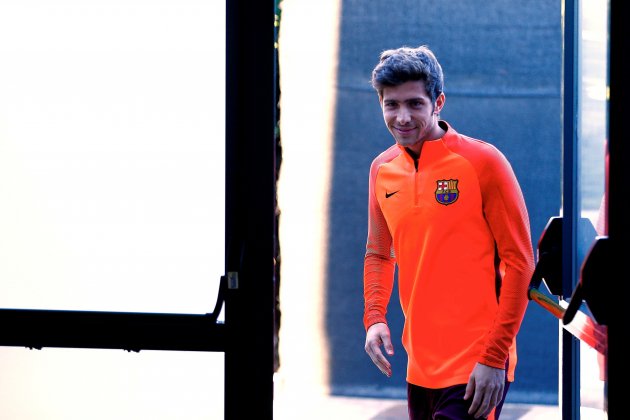 Sergi Roberto Champions League previa rueda de prensa Barça Efe