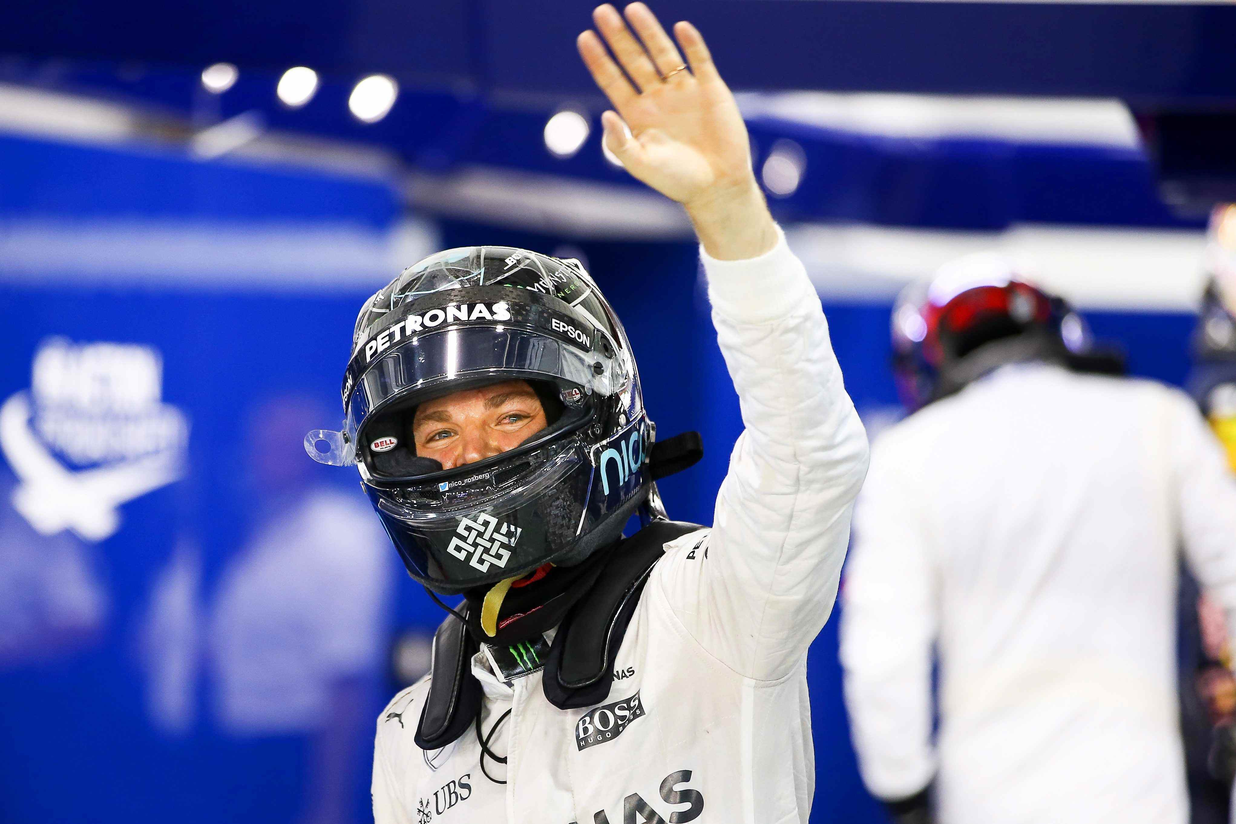 La bona nit de Rosberg a Singapur