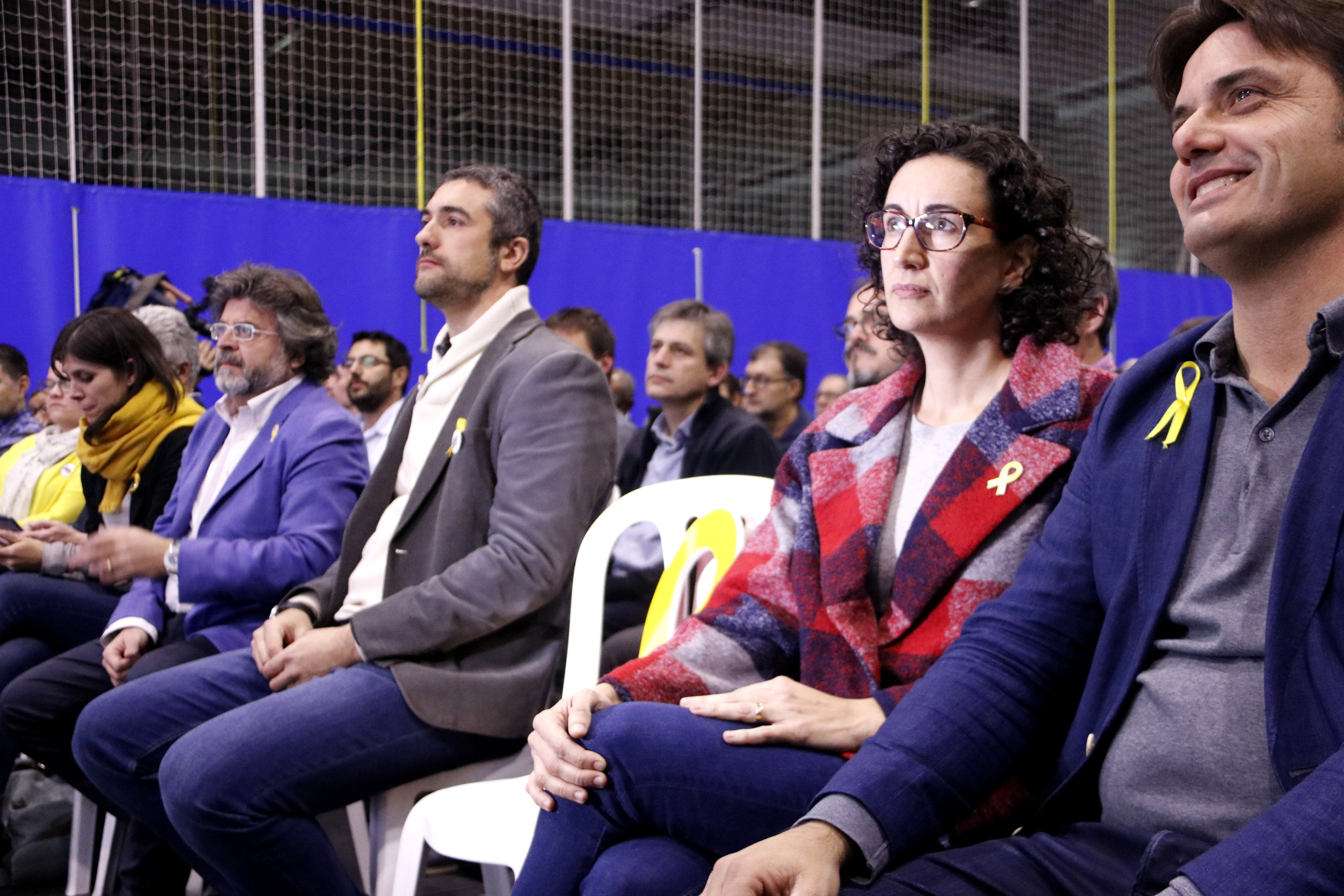 Rovira: "Nos quieren abatidos, pero estamos de pie y llegaremos hasta el final"