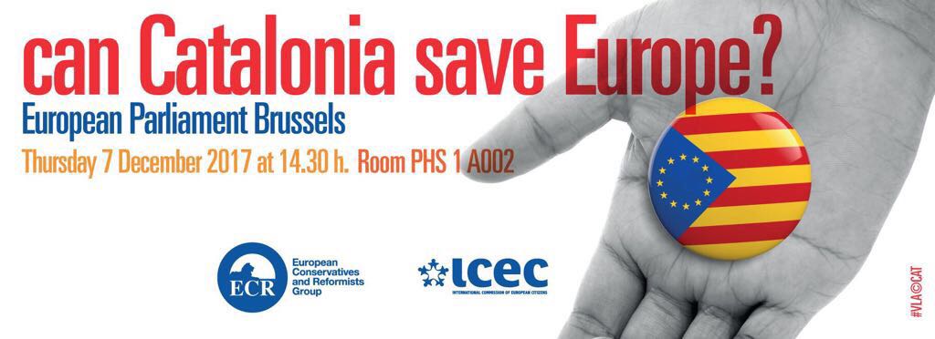 acto catalunya parlamento europeo - ICEC