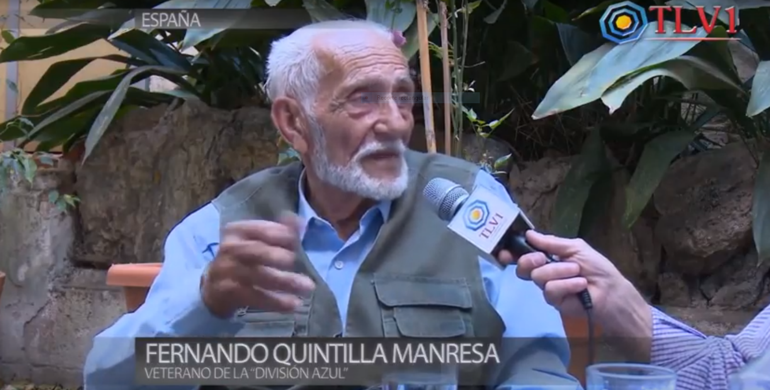 El fotoperiodista Borràs identifica un veterà de la hitleriana División Azul al costat d'Albiol
