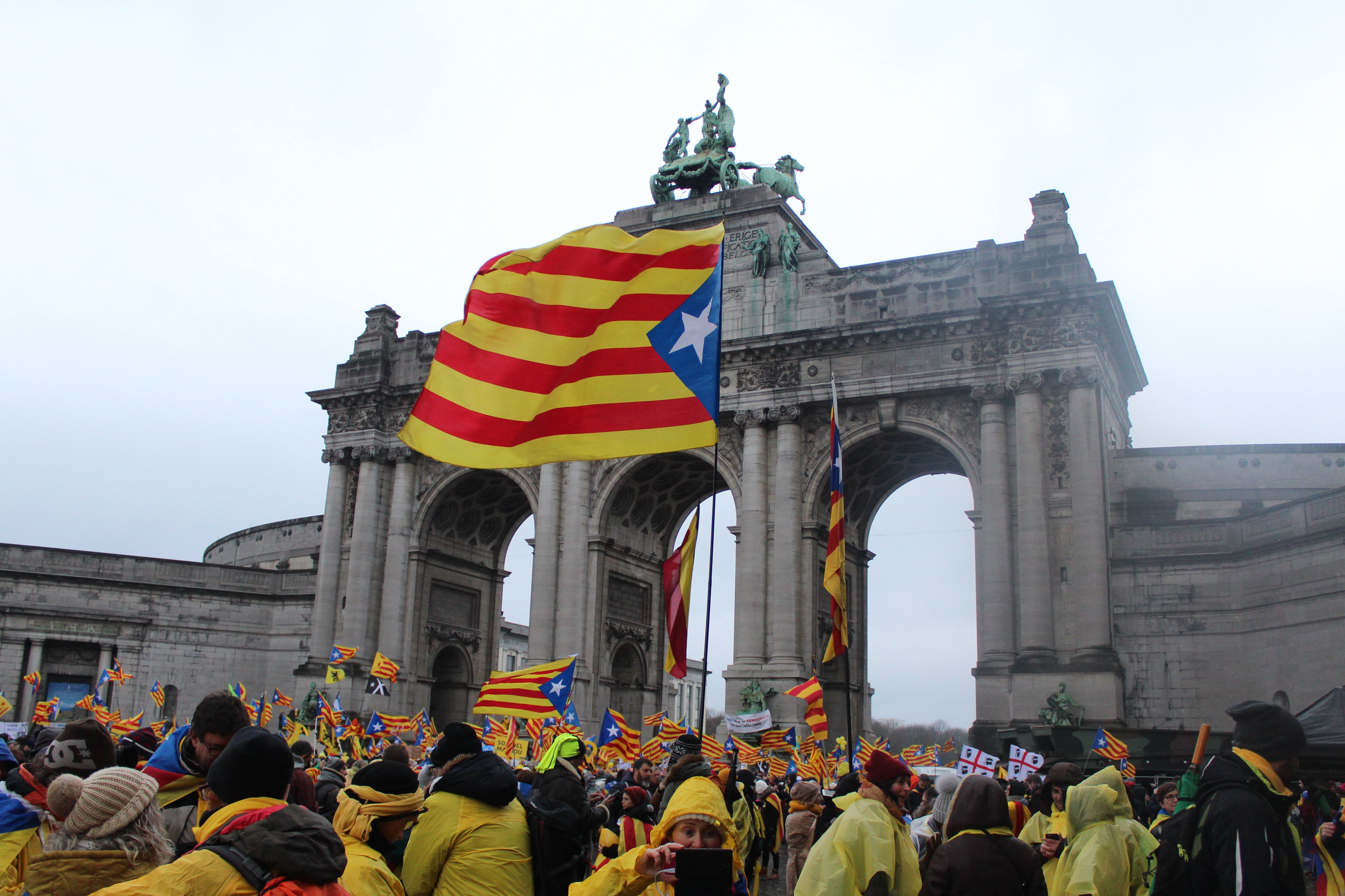 GALERIA: La multitudinària manifestació de Brussel·les