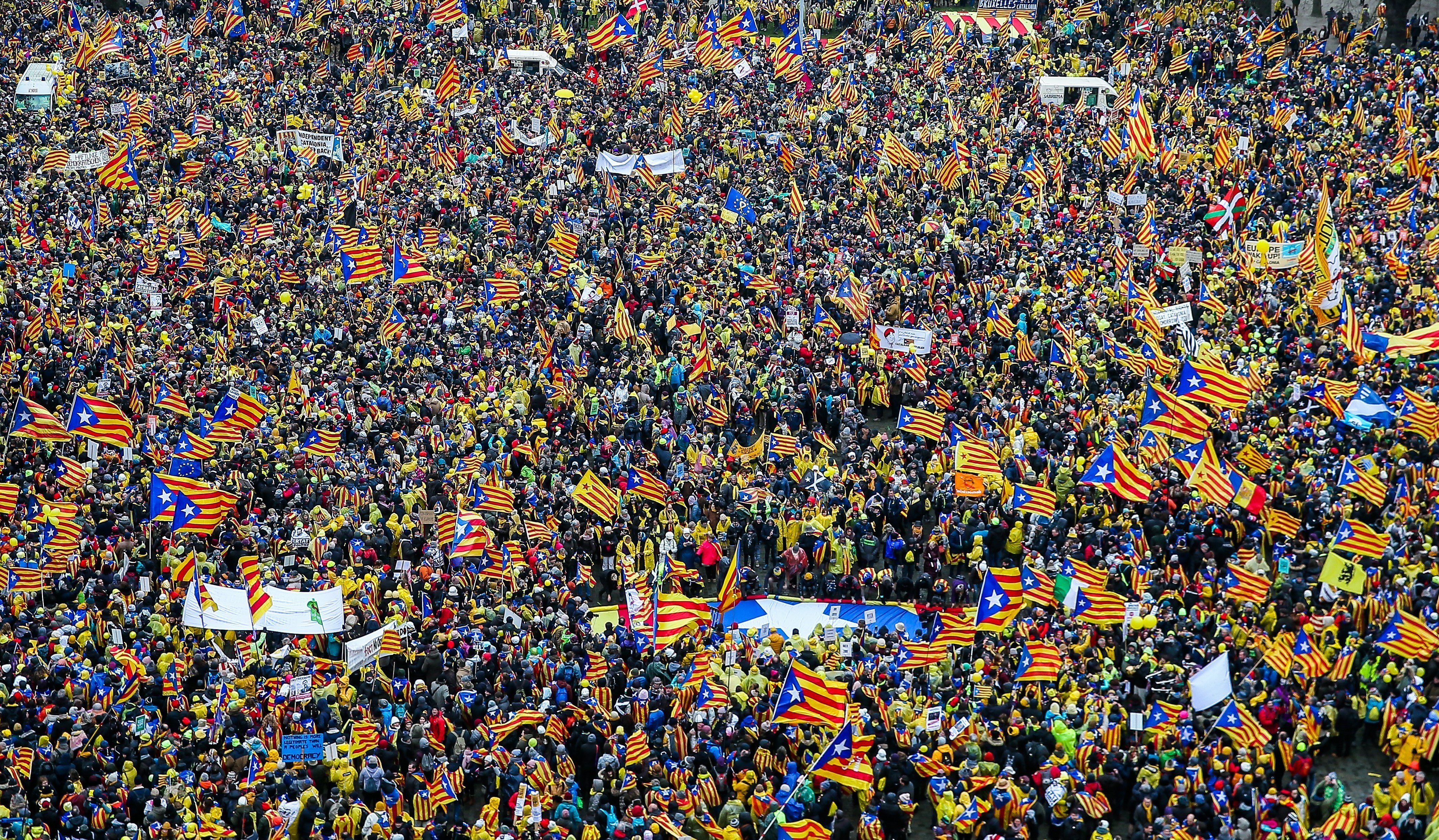 Thousands set to attend Catalan protest in Madrid