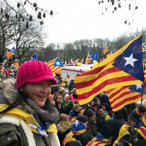 Mani BXL Magalí (Foto Francesc Varela) Mani BXL Magalí (Foto Francesc Varela)