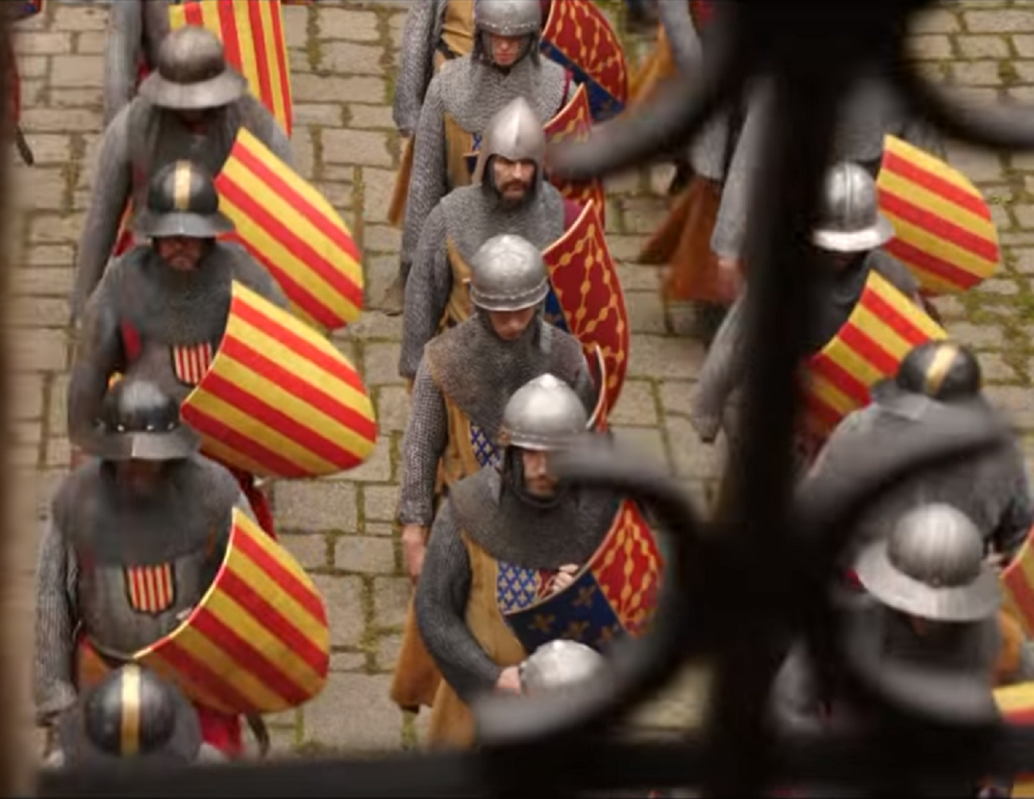 Knightfall, la sèrie on apareix una Catalunya independent