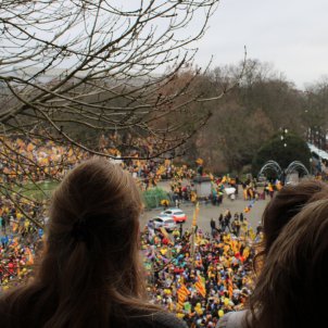 Manifestació independentista Brussel·les - Júlia Farré Manifestació independentista Brussel·les - Júlia Farré