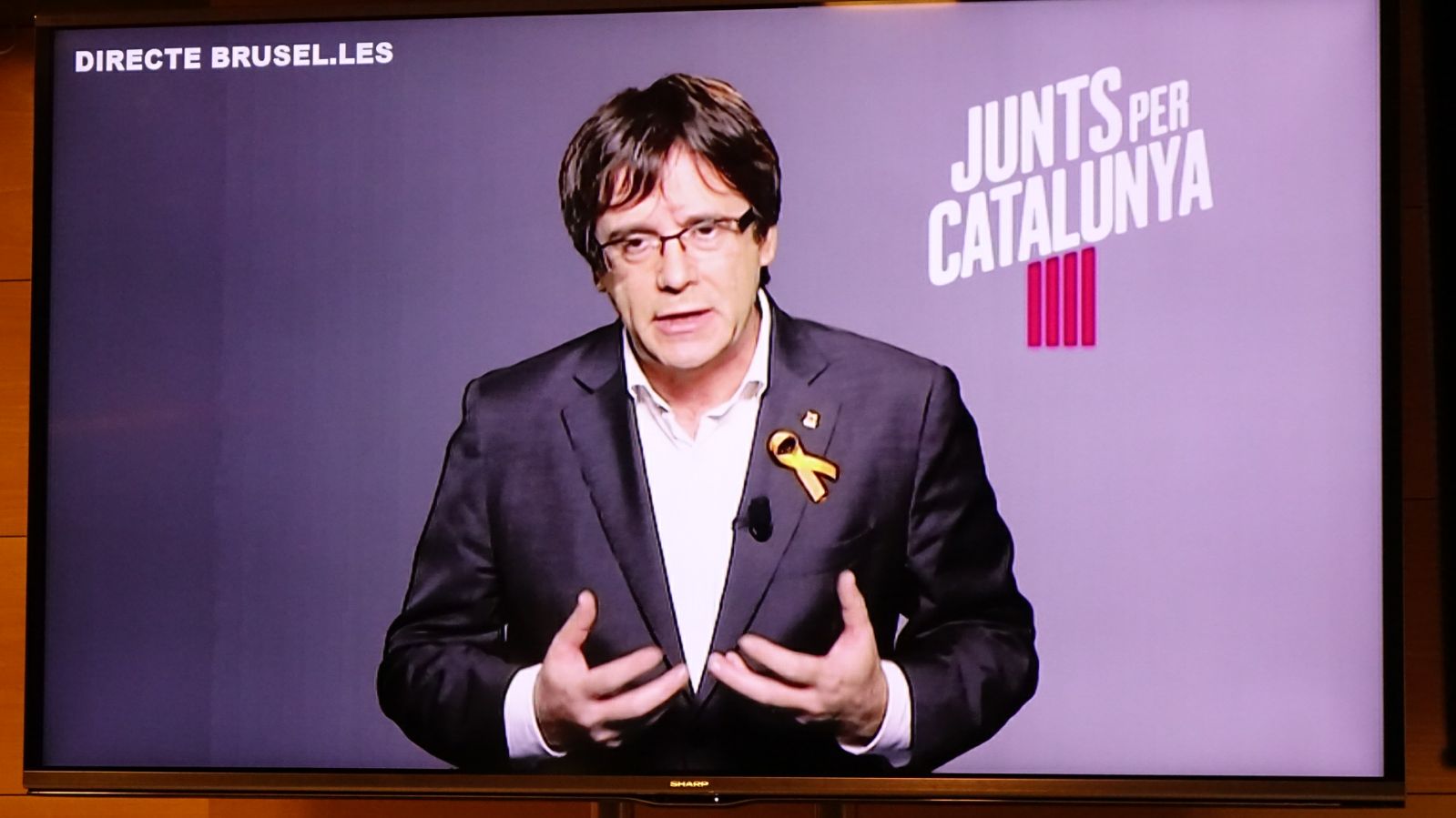 Puigdemont, contra el "tripartit del 155": "Si guanyen només hi haurà dolor i repressió"