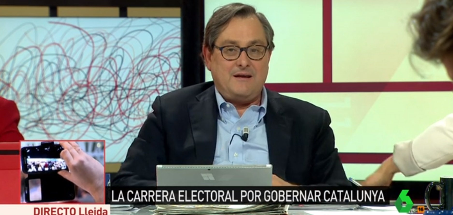 El comentario etnicista de Marhuenda contra un candidato de la CUP