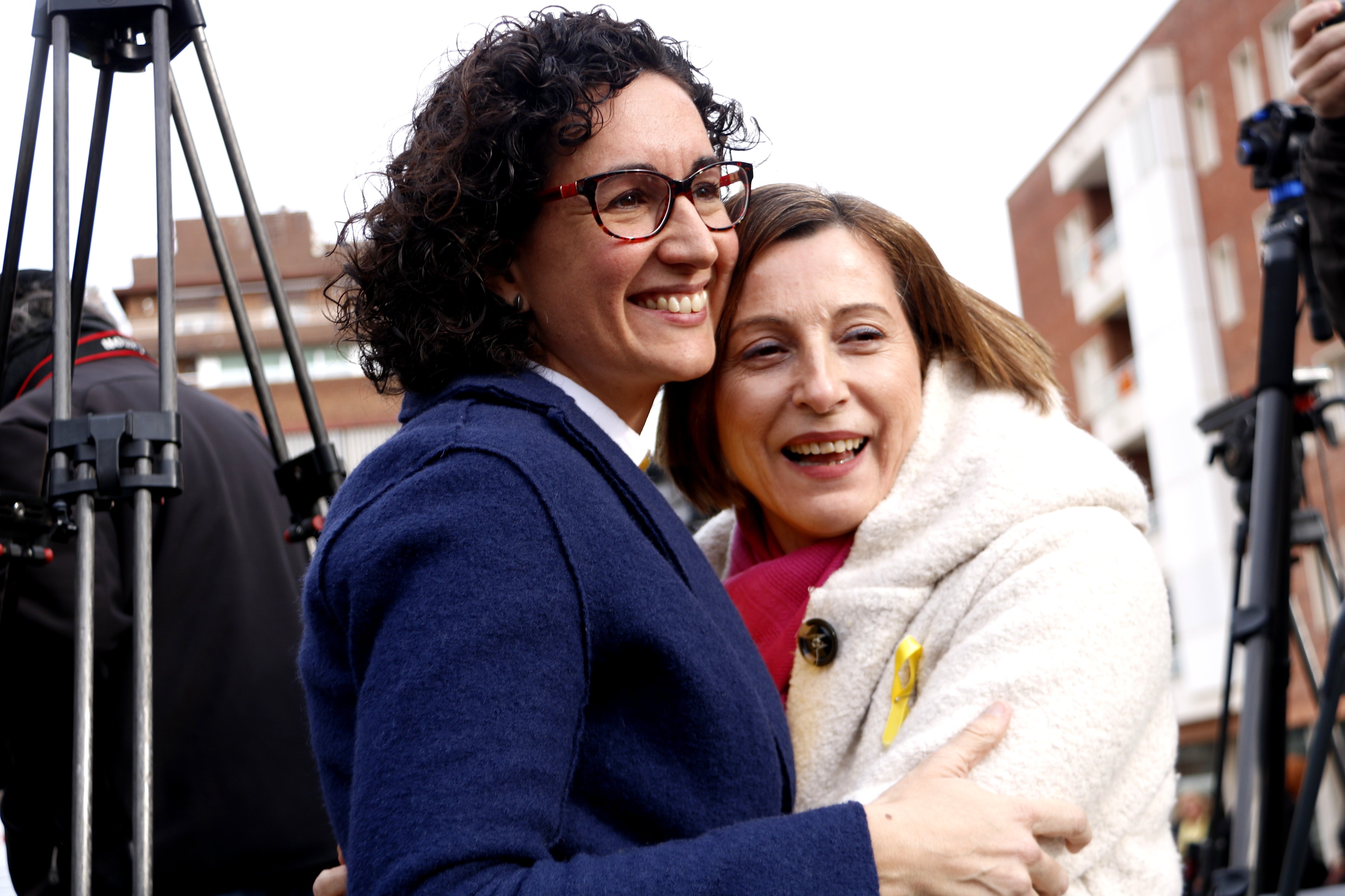 Forcadell erige ERC como el "voto útil" para "parar Ciutadans"