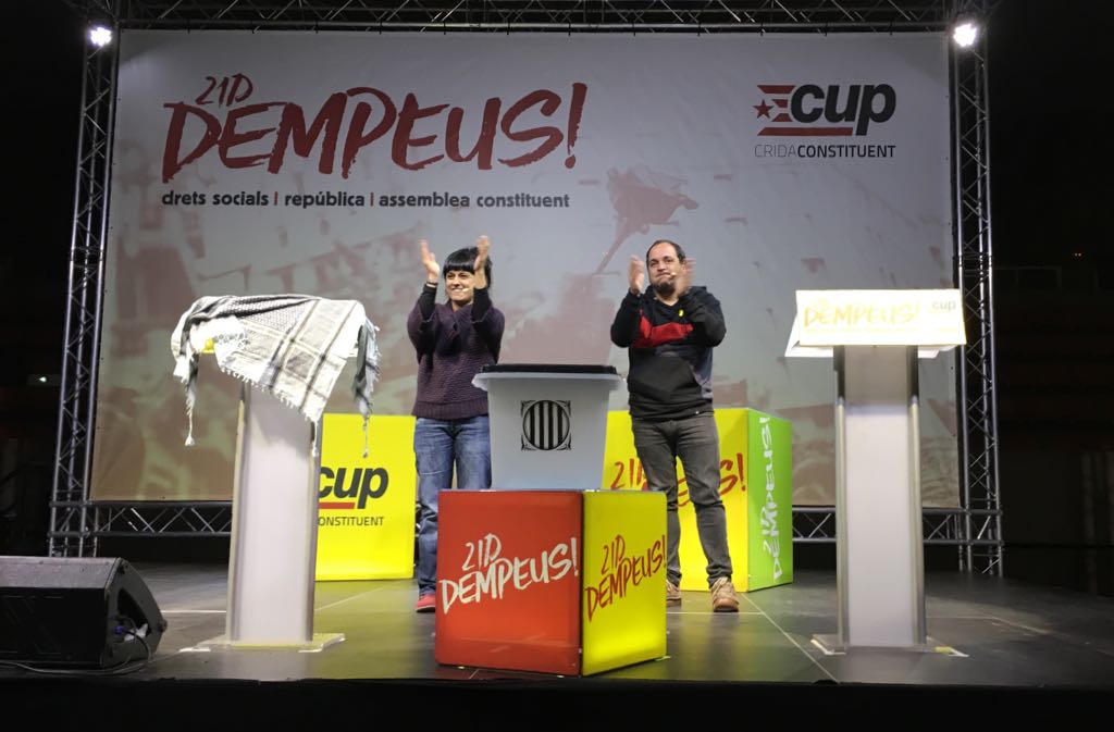 La CUP debate si se integra en la Mesa pero no contempla entrar en el Govern