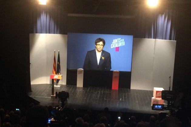 puigdemont míting parets del vallès Marta Lasalas puigdemont míting parets del vallès Marta Lasalas