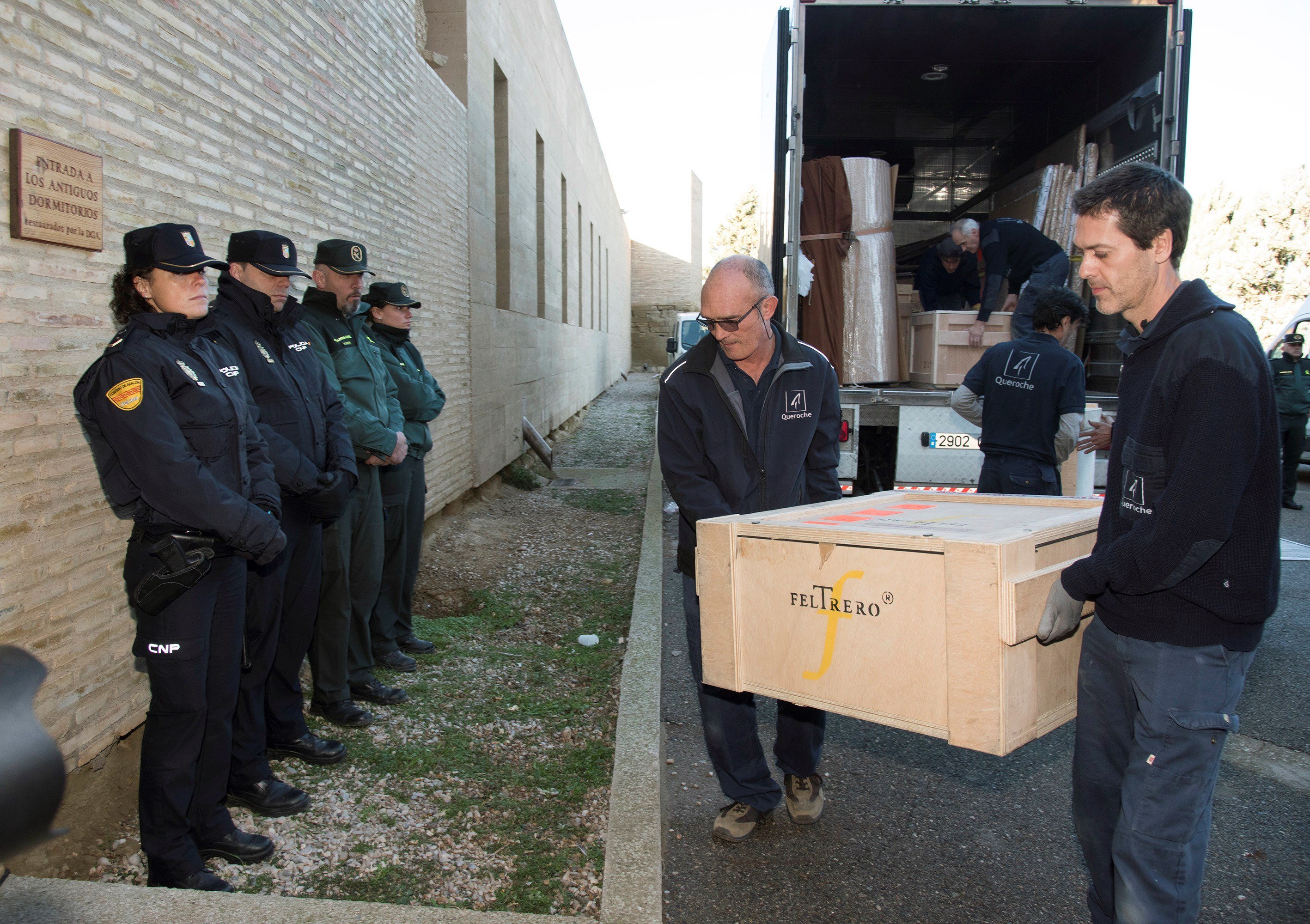 L'ensurt al Museu de Lleida per com tracten les obres de Sixena