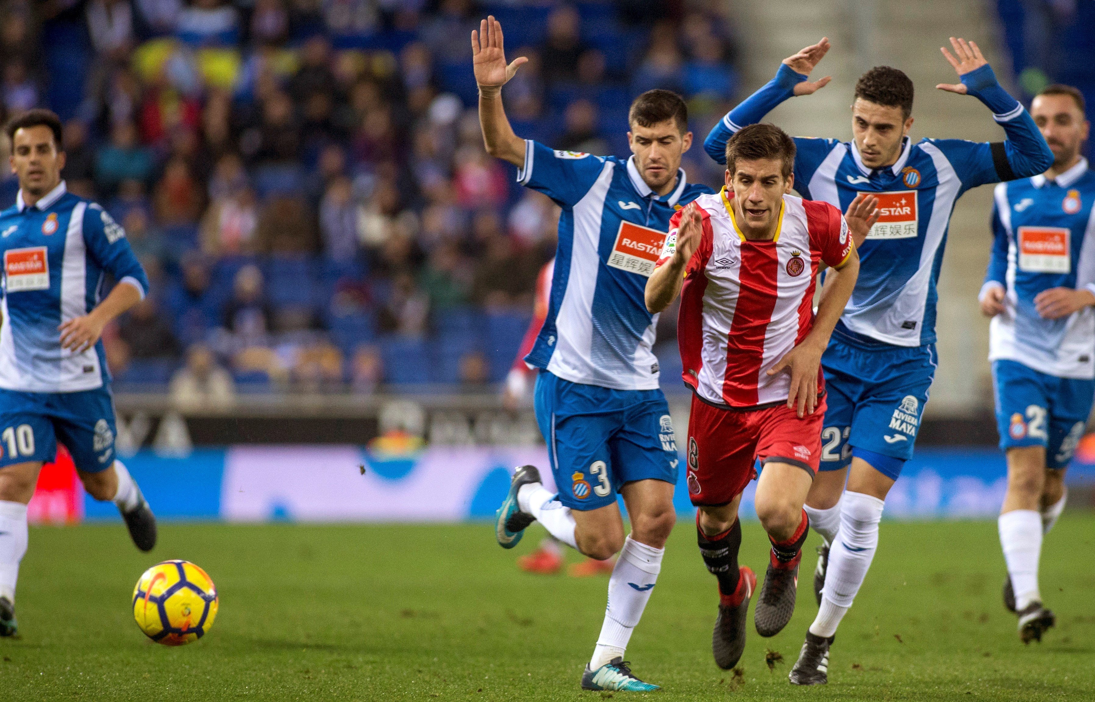 El Girona derrota l'Espanyol