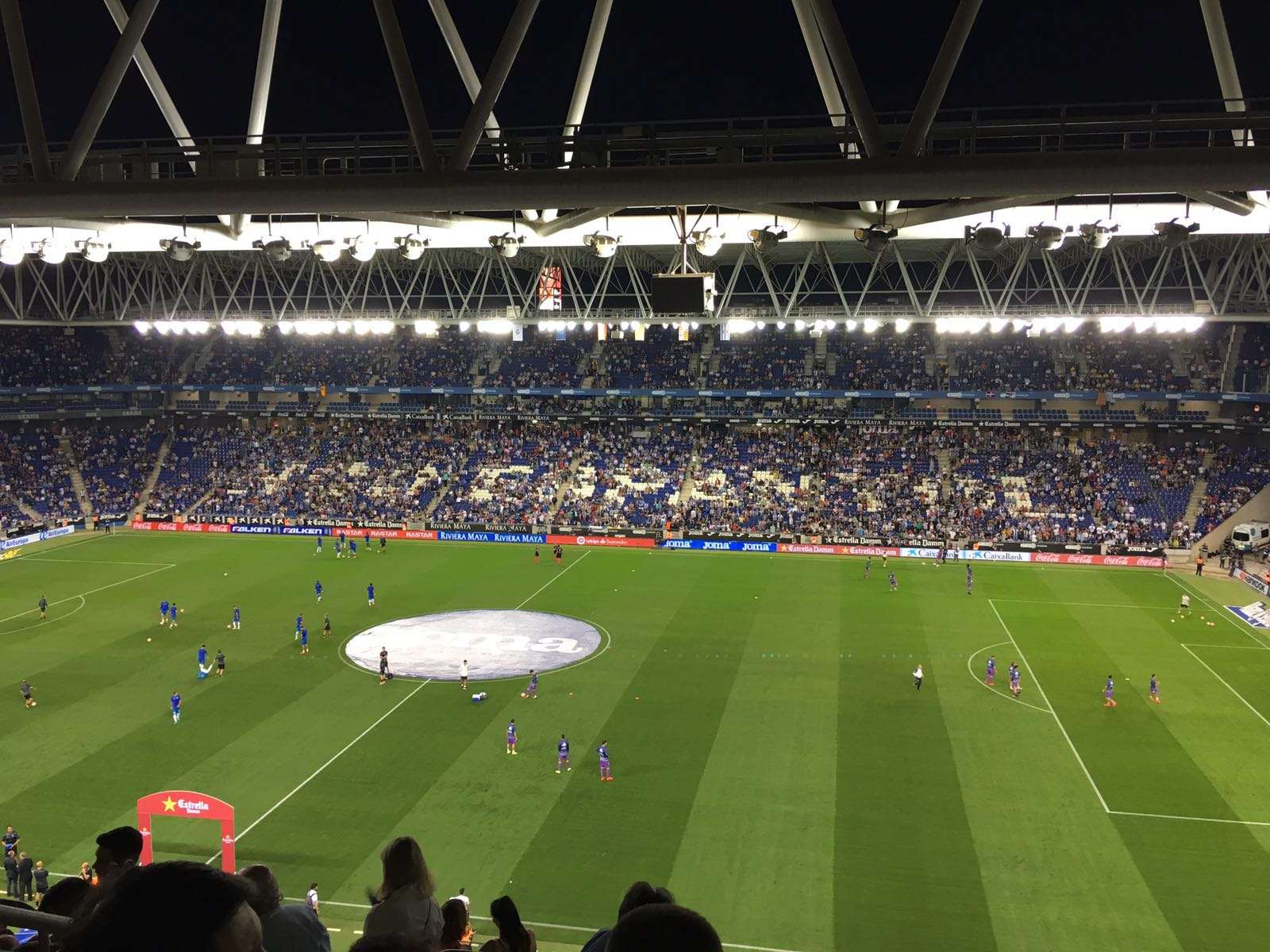 Las diferentes versiones del detenido con una pistola de fogueo en el estadio del Espanyol