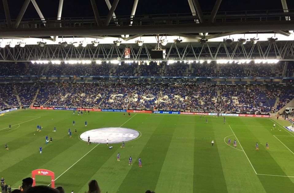 RCDE Stadium Esanyol Reial Madrid Bernat Aguilar