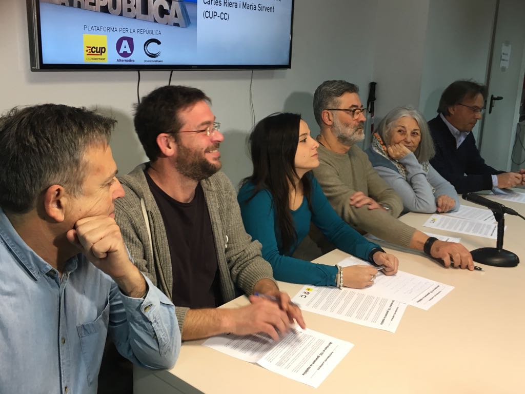 La CUP, Fachin i PConstituent constitueixen una plataforma unitària de campanya