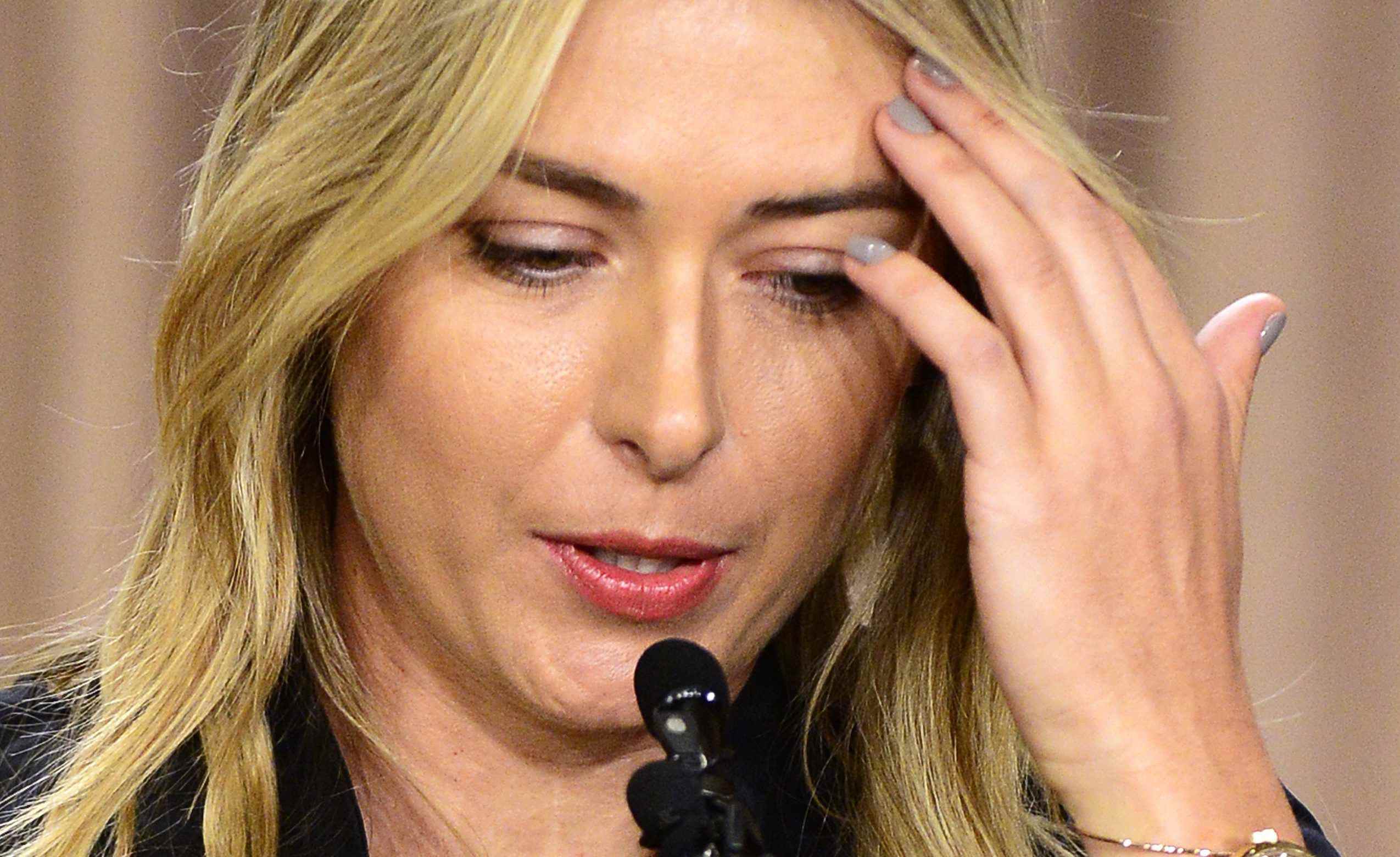 Nike rompe con Sharapova