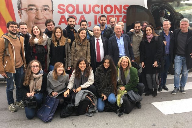 Foto periodistes Iceta