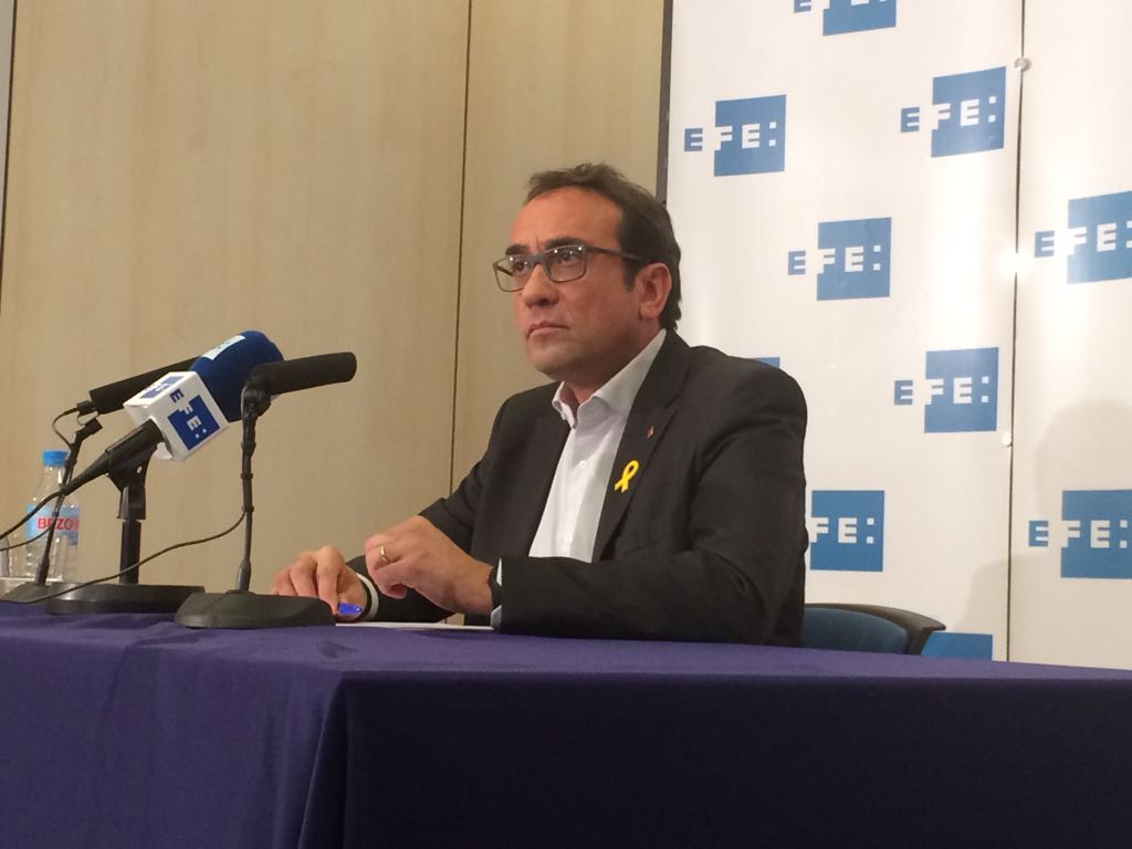 Rull: "No contemplem cap escenari que no sigui la investidura de Puigdemont"