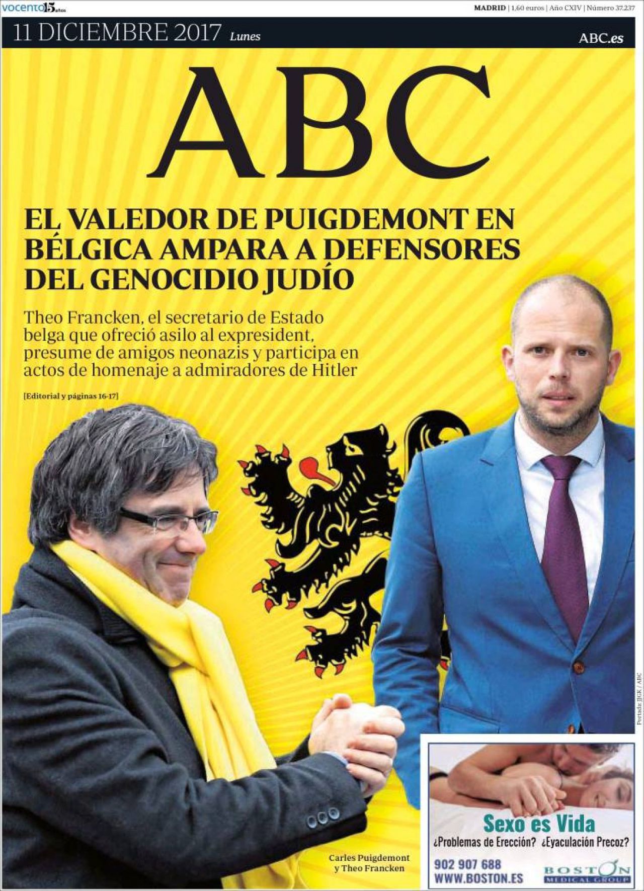 La TV flamenca denuncia la oleada anti-belga española: "¡A por los belgas"!