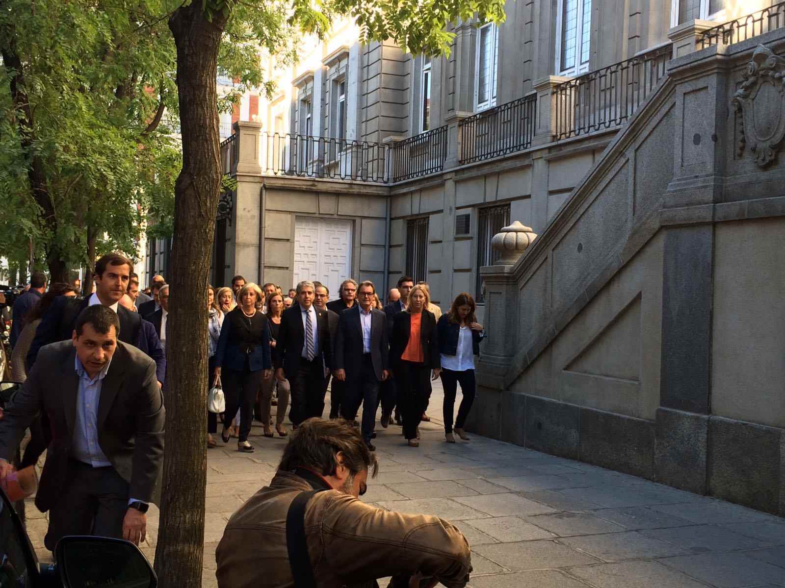 Mas: "No sólo está en juego la independencia de Catalunya, también la democracia"