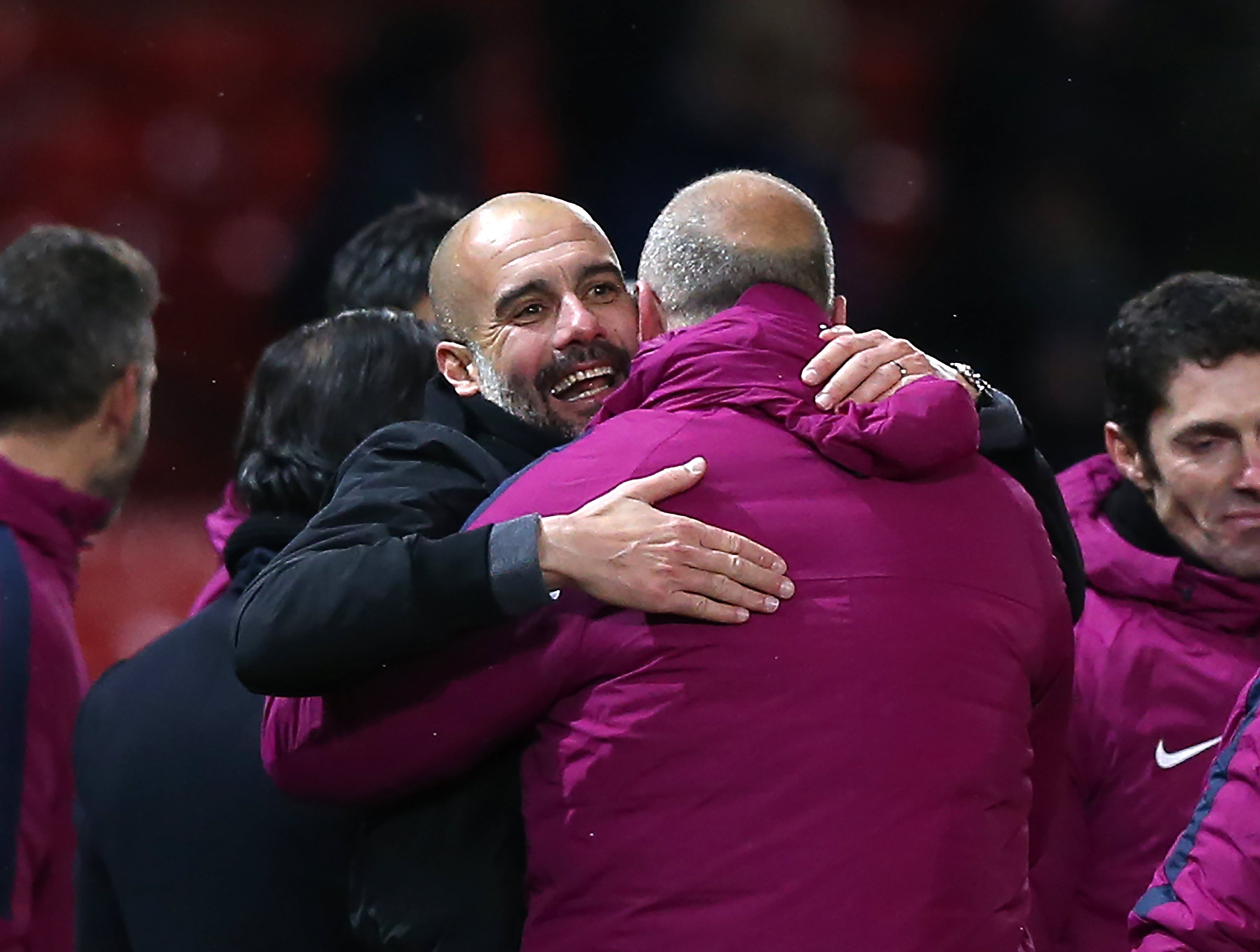 Guardiola y los lazos en Wembley: "Estoy muy contento de que la gente entienda la situación"