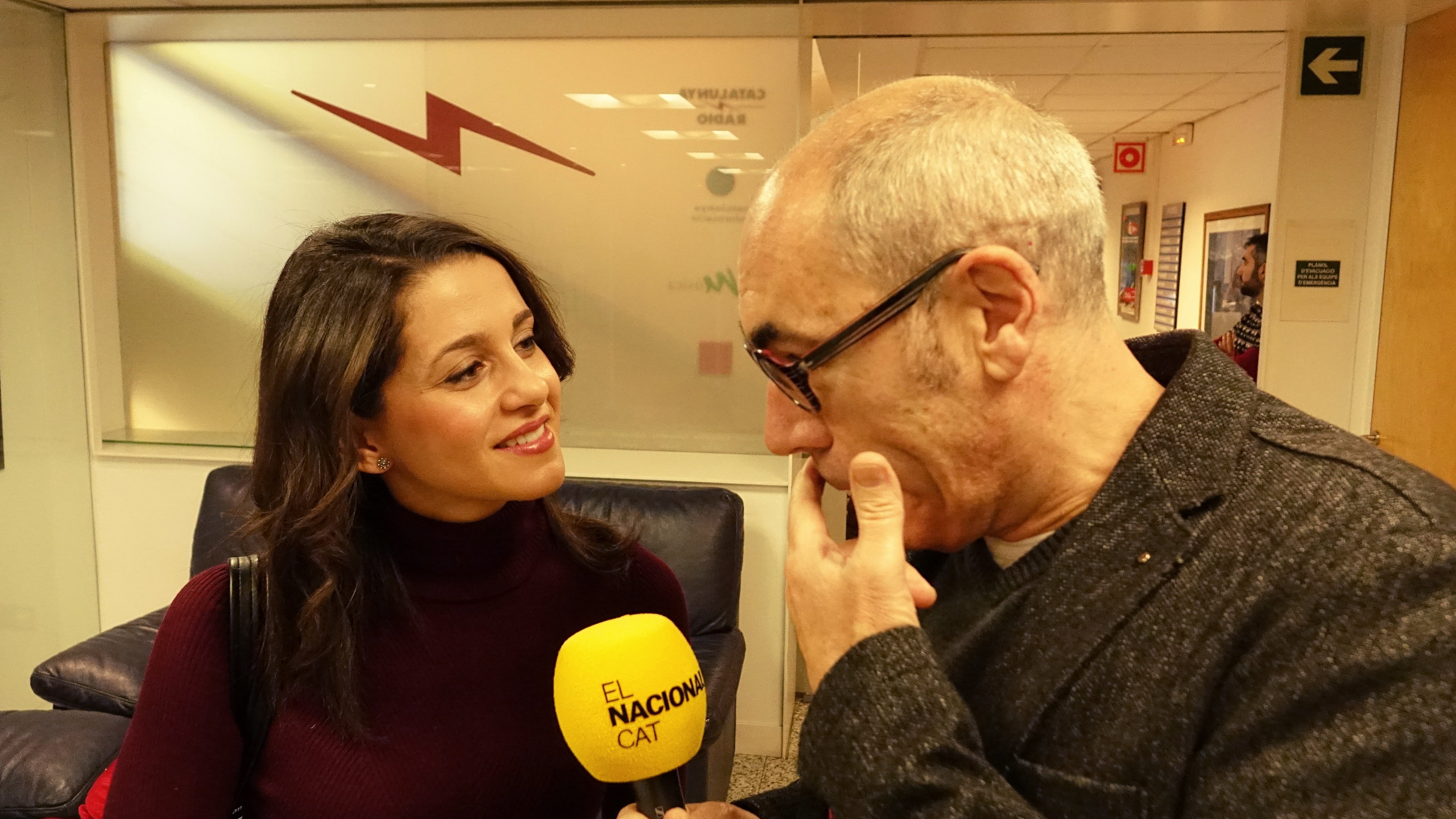 El Iu-tuber en campaña en el duelo Arrimadas-Terribas