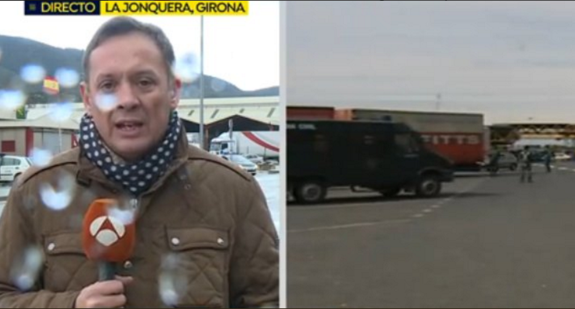 Alud de ironías por el operativo policial en la frontera por si viene Puigdemont