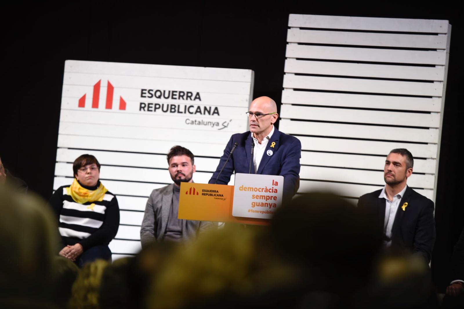 Romeva crida a guanyar el 21-D per combatre "la bèstia del franquisme"