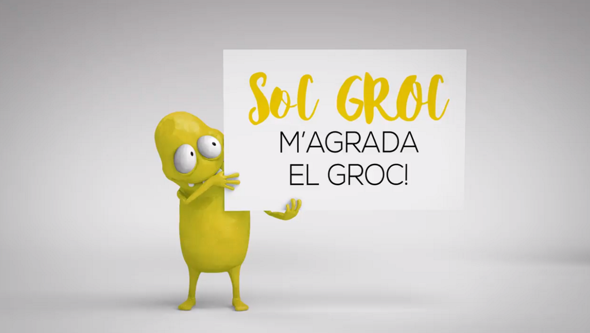 Los vídeos del color amarillo pidiendo el voto para JuntsXCat, ERC y la CUP