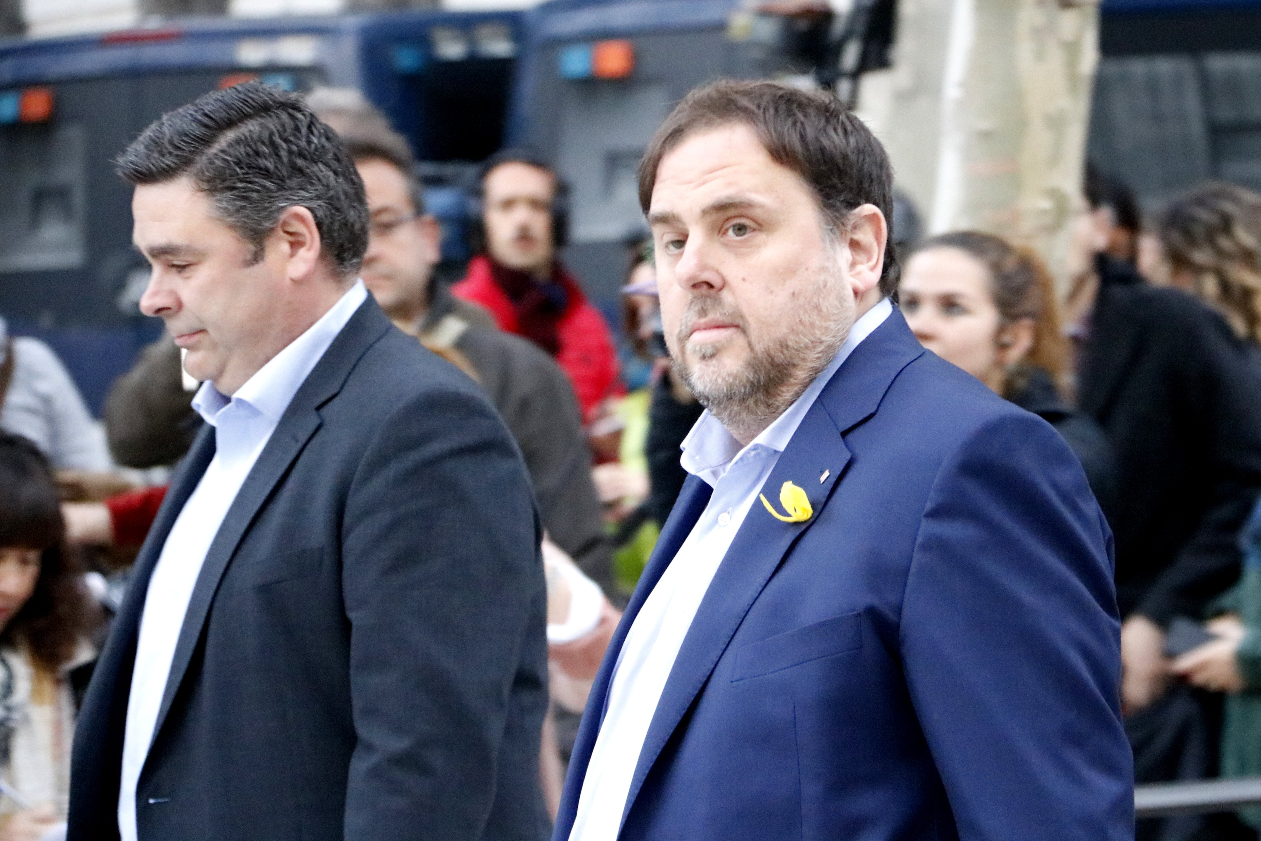 Junqueras buscará voto republicano español anti-represión en las europeas