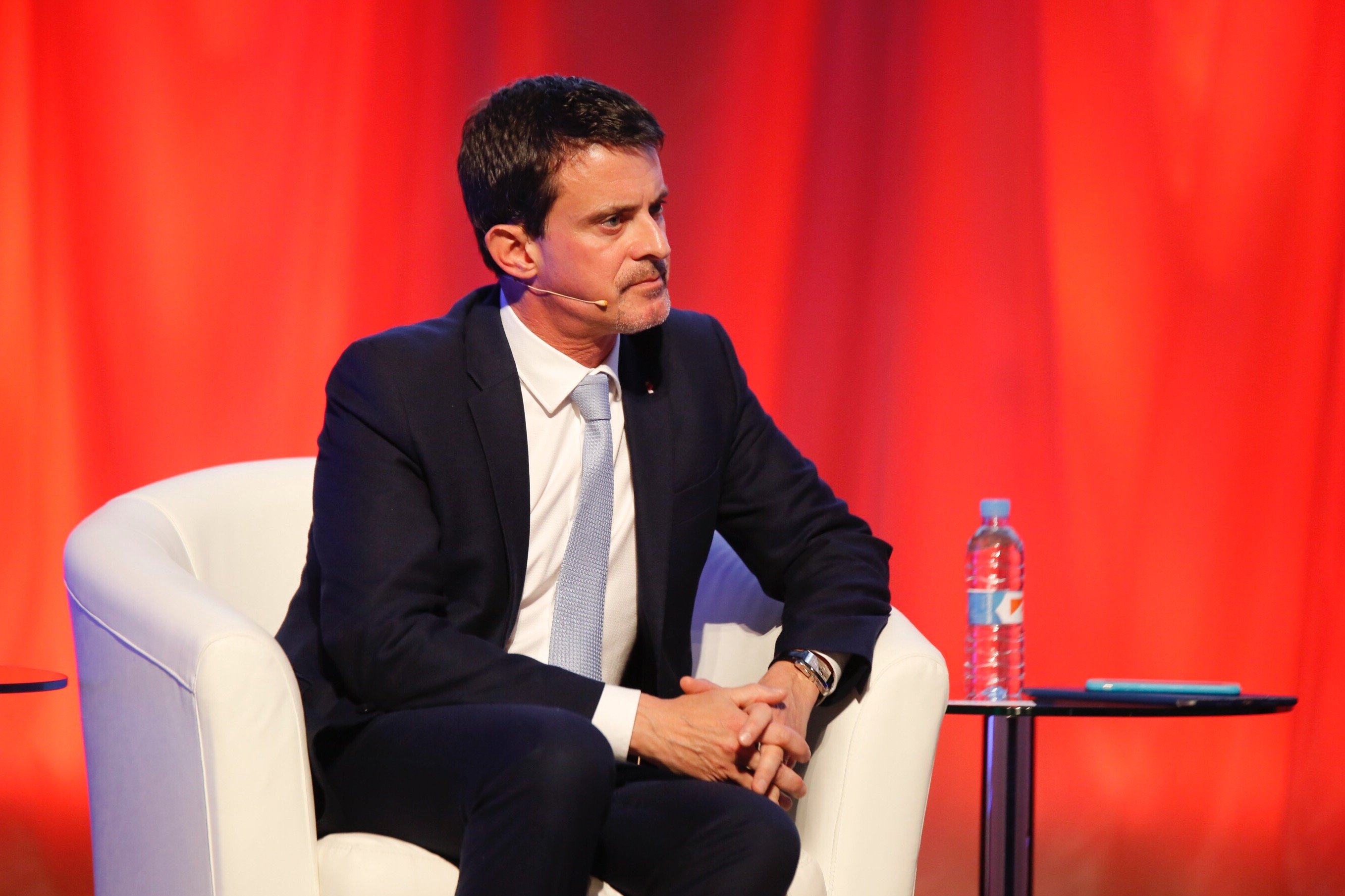 Els plans de la germana de Manuel Valls durant la manifestació de SCC