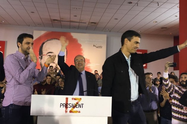 Míting PSC Iceta i Sánchez Nicolás Tomás Míting PSC Iceta i Sánchez Nicolás Tomás