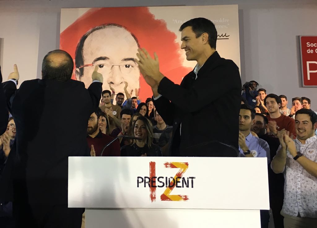 Sánchez: "Lo contrario al independentismo no es el unionismo, sino el europeísmo"