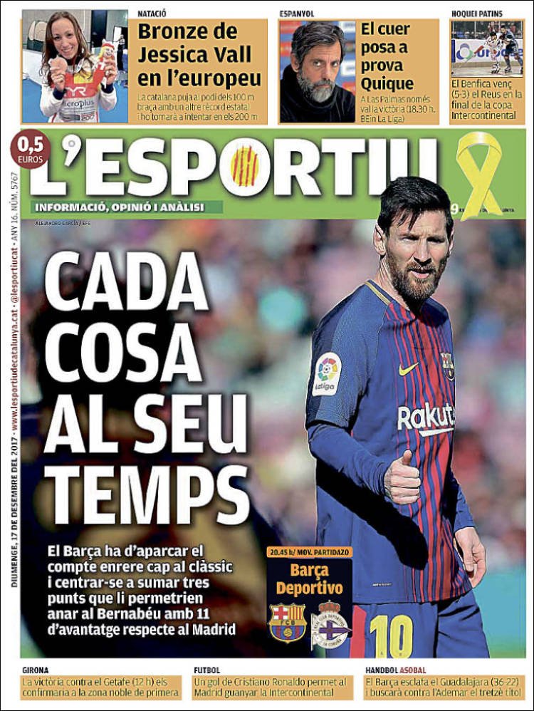Deportivo Portada 17 11 2017 Deportivo Portada 17 11 2017