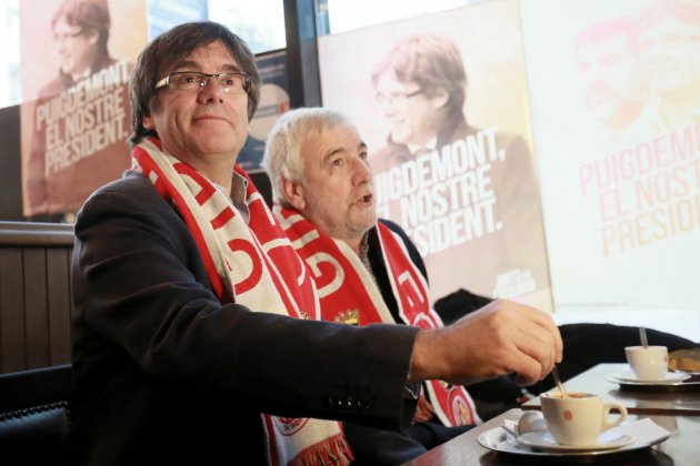 Carles Puigdemont Girona fútbol Brussel·les Efe