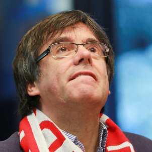 Carles Puigdemont Girona futbol Brussel·les Efe Carles Puigdemont Girona futbol Brussel·les Efe