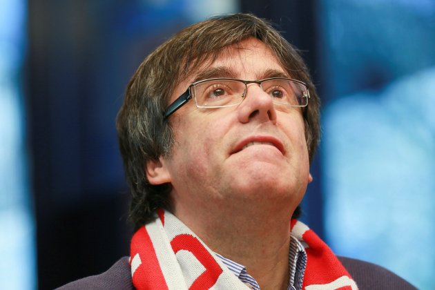 Carles Puigdemont Girona futbol Brussel·les Efe