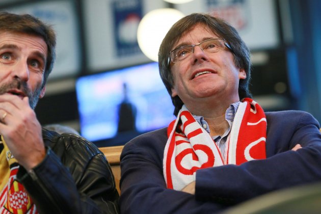 Carles Puigdemont Girona futbol Brussel·les Efe